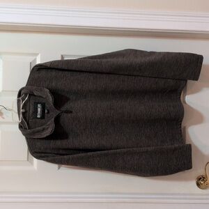 Outdoor Life Men's Fleece Lined 1/4 Zip Heather Olive Green Shirt Size XL